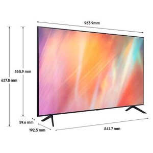 Samsung 43" AU7000 UHD Crystal Processor 4K Smart TV