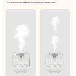 Mini Humidifier With Colorful Lights Large Mist Output