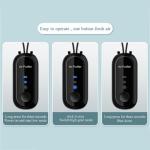 Personal Air Purifier Necklace Black