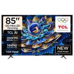 TCL 85" P8L 144Hz QD MiniLED Google Smart TV with ONKYO 2.1