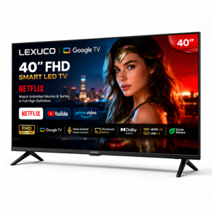 Lexuco 40-Inch Google TV - Smart TV | Built-in Chromecast