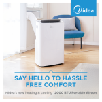 Midea 12 000 BTU Heating & Cooling Portable Air Conditioner