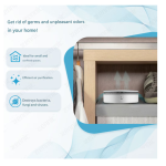 Bltunoed Ozone Air Purifier, 3W, 20mg/h, White