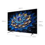 TCL 75" P8L 144Hz QD MiniLED Google Smart TV with ONKYO 2.1