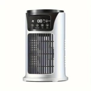 USB desktop fan mini air conditioner spray humidification fan cooler