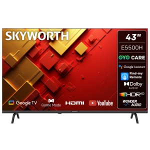 Skyworth 43" E5500H FHD Google Smart TV with Eye Care