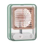 Mini Personal Fan with Spray - Green