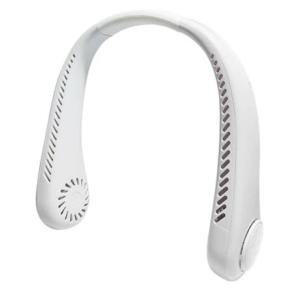 Portable Neck Fan Bladeless 3 Speed Setting-white -Arctic