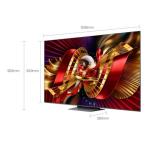 TCL 75" C8L 144Hz SQD MiniLED Google Smart TV with Bang & Olufsen Speakers