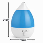 Cool Mist Humidifier with Adjustable Mist Volume Control - Quiet & Portable