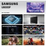 SAMSUNG 50 inch U8000F 4K Crystal UHD Smart TV