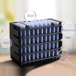Andowl Air Cooler USB Mini Personal Space Ultra Fan Humidifier Purifier