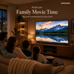 43 Inch Smart TV, Android 12 Wi-Fi HD 1080p, HDMI USB Wall Mount