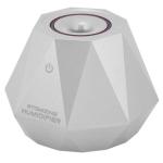 180ml Mini Diamond Shape Air Humidifier Aroma Diffuser Silver