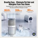GMC -PET Air Purifier |CADR 550m3|SMART|AFSA Approved|70m |99.97% affective