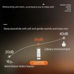 TLXT Mini Humidifier Air Purifier with Rotating Projection USB