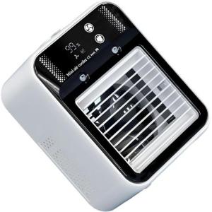 Rechargeable Portable Air Cooler, Dual Spray, 500 Ml Tank, 2 Speeds