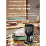 Rechargeable Mini Portable Range hood Air Purifier For Hot Pot Barbecue