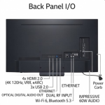 LG OLED65G56LA 65" OLED evo AI G5 4K Smart TV with 165Hz VRR