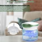 Pink Rainbow Water Air Purifier and Humidifier, US Plug