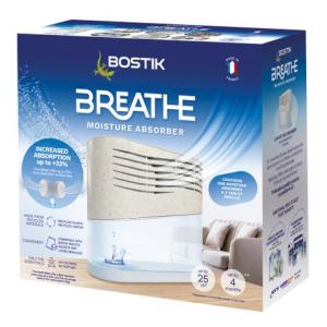 Bostik Breathe Humidity Absorber, Dehumidifier + 2 Free Tabs