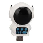 Spaceman Shape Negative Ion Air Purifier White