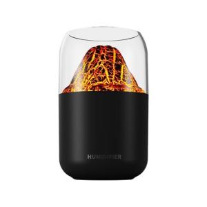 Creative Large Mist Output Volcano Simulated Humidifier with Colorful