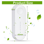 Mini Portable Negative Ion Air Purifier Set, Quiet Operation