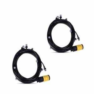 Pack of 2 DIY Outdoor Cooling Mist System