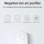 Anion Air Purifier Portable Air Purification Toilet Smoking Air Purifier