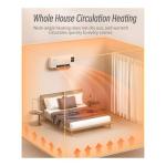 White Wall-Mounted Portable AC - Cooling & Heating