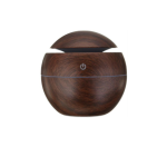 Casey Ultrasonic Aroma Mini Portable Humidifier Dark Wood