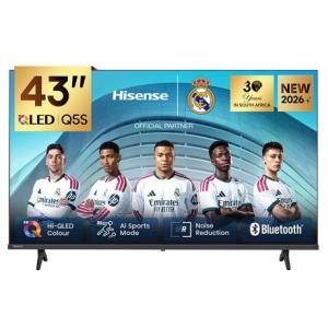 Hisense 43" Q5S FHD QLED Smart TV with High-Contrast & Hi QLED Color