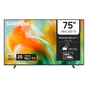 Samsung 75" M80H 144Hz MiniLED AI Smart TV with 4K Upscaling & MotionX