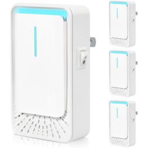 Plug-In Air Ionizer 4 Pack Filter-Free Mini Air Freshener