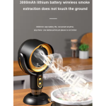 Rechargeable Mini Portable Range hood Air Purifier For Hot Pot Barbecue