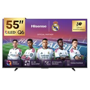 Hisense 55" Q6Q 4K QLED Smart TV with Quantum Dot & Dolby Vision