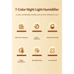 150ml Ultrasonic Aroma Humidifier 7 Color Light Quiet Home Diffuser