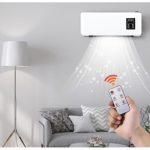 Wall-Mounted Mini Air Conditioner With Cooling And Heating Functions