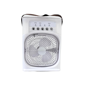 Portable Air Fan, Evaporative Air Cooler with 7 Colors LED Light