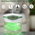 Pink Rainbow Water Air Purifier and Humidifier, US Plug